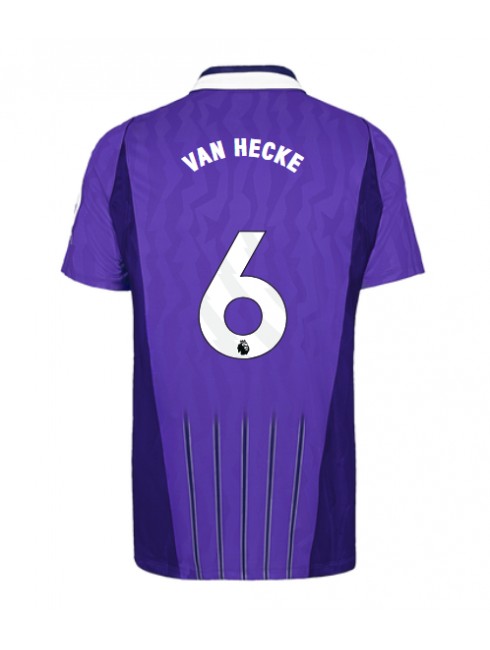 Moški Nogometna dresi replika Tottenham Hotspur Jan Paul van Hecke #6 Tretji 2026-27 Kratek rokav Moški Nogometna dresi replika Tottenham Hotspur Jan Paul van Hecke #6 Tretji 2026-27 Kratek rokav